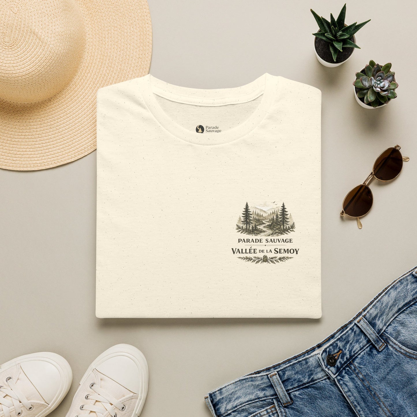 T-shirt Parade Sauvage - Vallée de la Semoy, L'Âme Sauvage des Ardennes