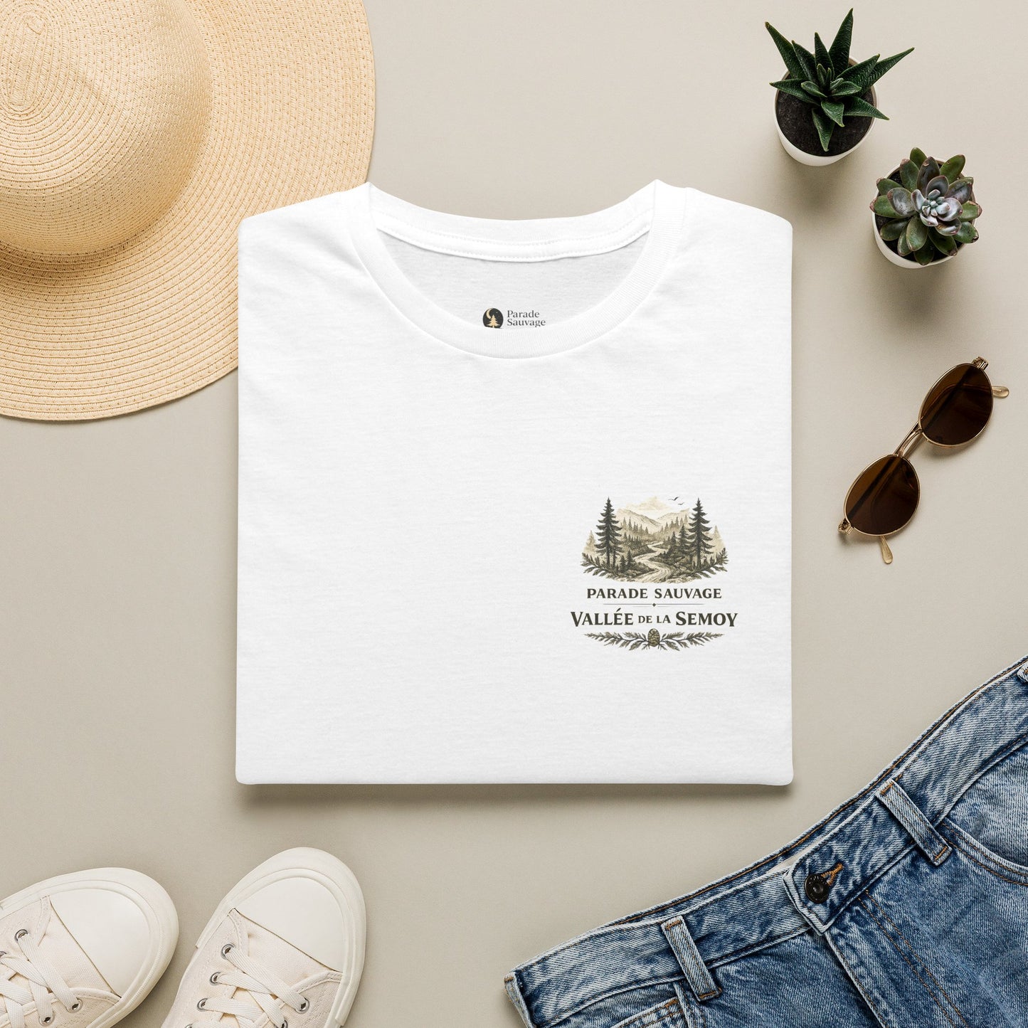 T-shirt Parade Sauvage - Vallée de la Semoy, L'Âme Sauvage des Ardennes