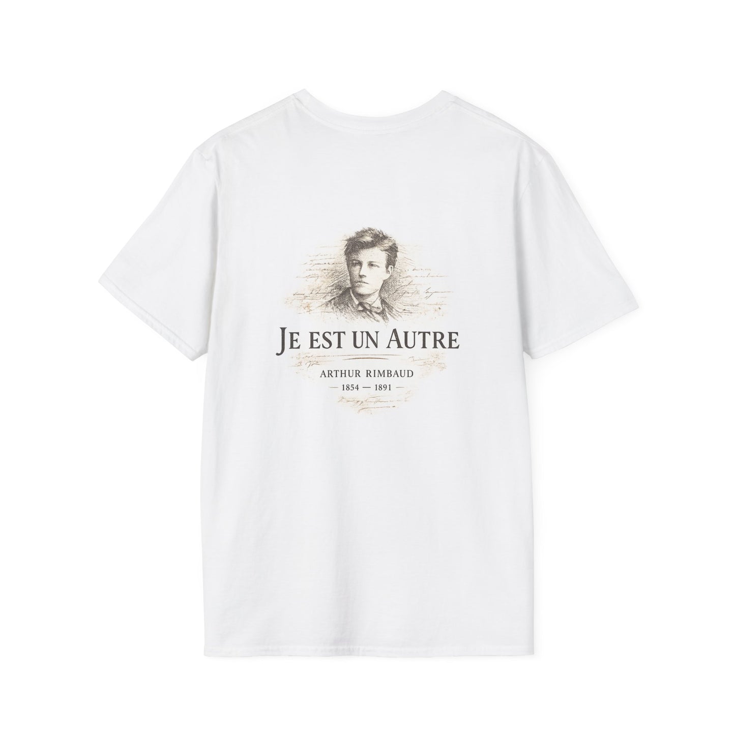 T-shirt Arthur Rimbaud “Je est un autre” — Parade Sauvage