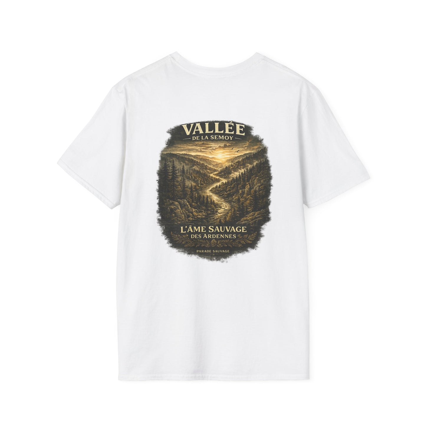 T-shirt Parade Sauvage - Vallée de la Semoy, L'Âme Sauvage des Ardennes