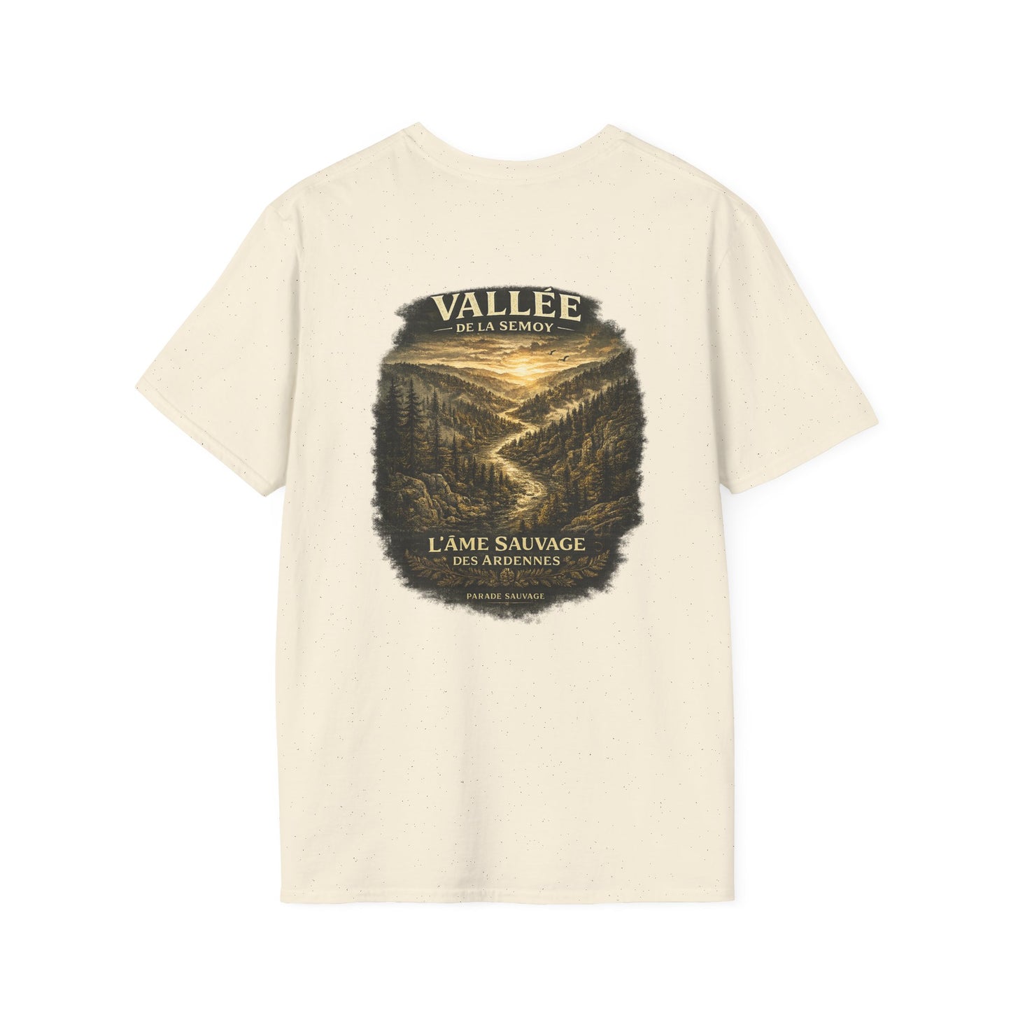 T-shirt Parade Sauvage - Vallée de la Semoy, L'Âme Sauvage des Ardennes