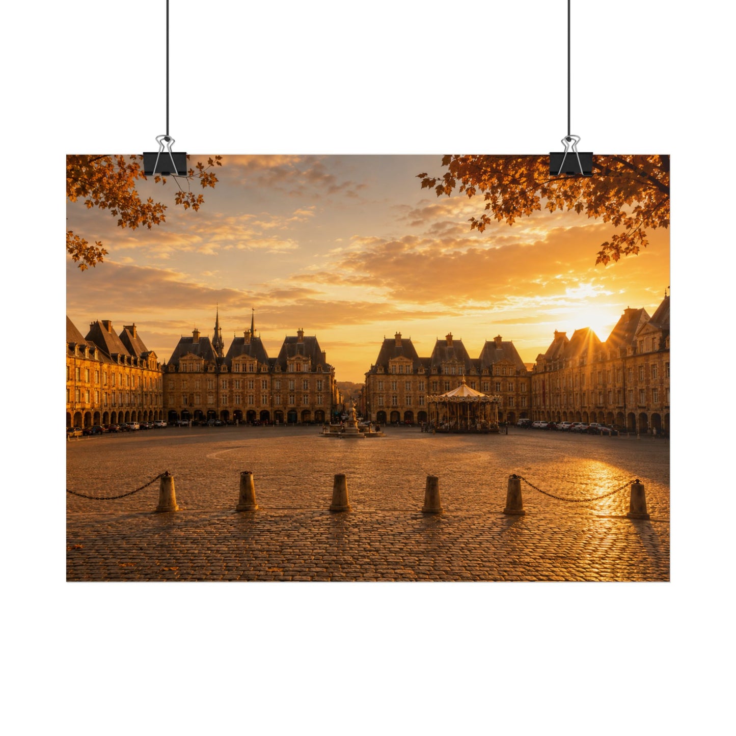 Poster Place Ducale (Charleville-Mézières) — Parade Sauvage