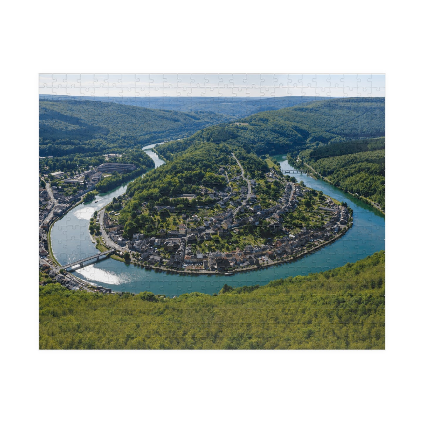 Puzzle La Boucle de la Meuse (Monthermé) — Parade Sauvage