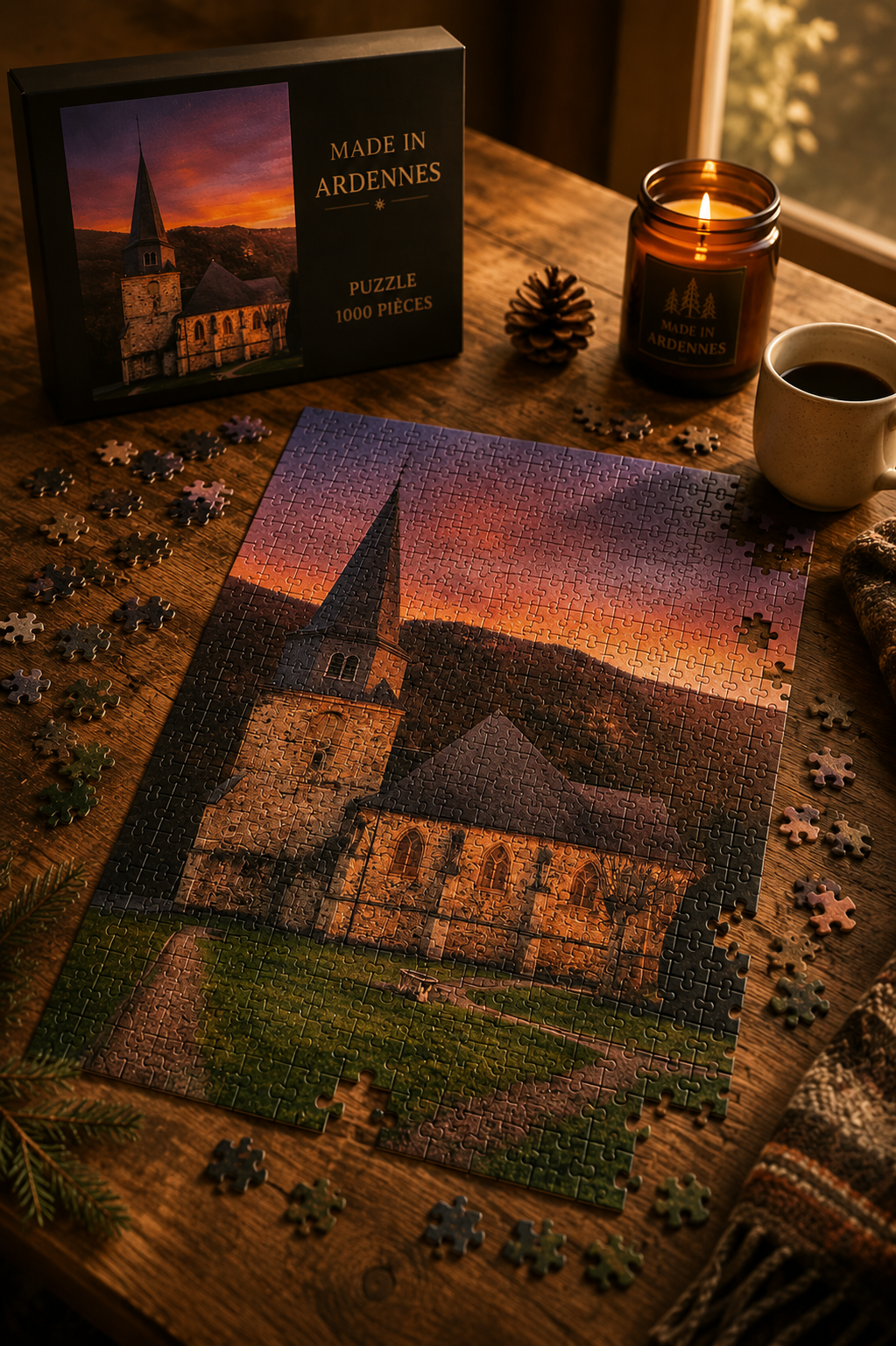 Puzzle Église Saint-Léger de Monthermé — Parade Sauvage