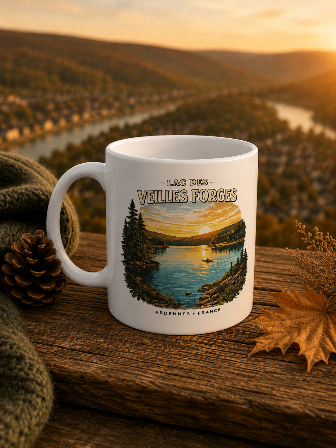 Mug Lac des Vieilles Forges  - Parade sauvage
