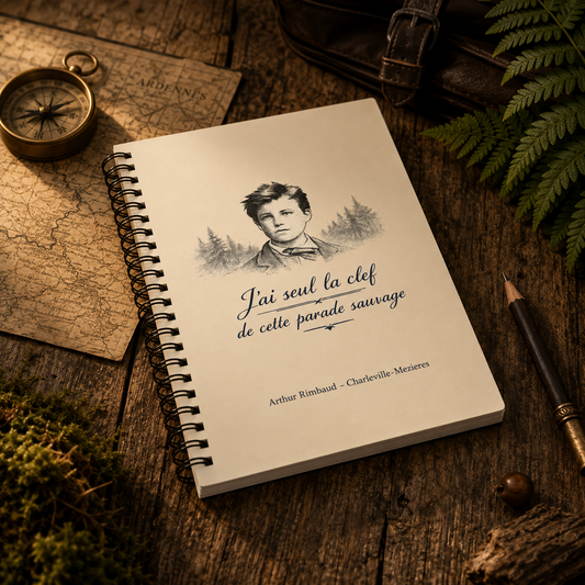 Carnet Arthur Rimbaud Parade Sauvage - La Clef de Cette Parade Sauvage