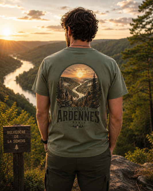 T-shirt Explore Ardennes —  Parade Sauvage