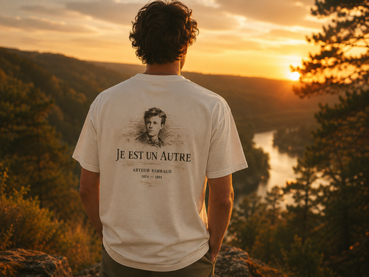 T-shirt Arthur Rimbaud “Je est un autre” — Parade Sauvage