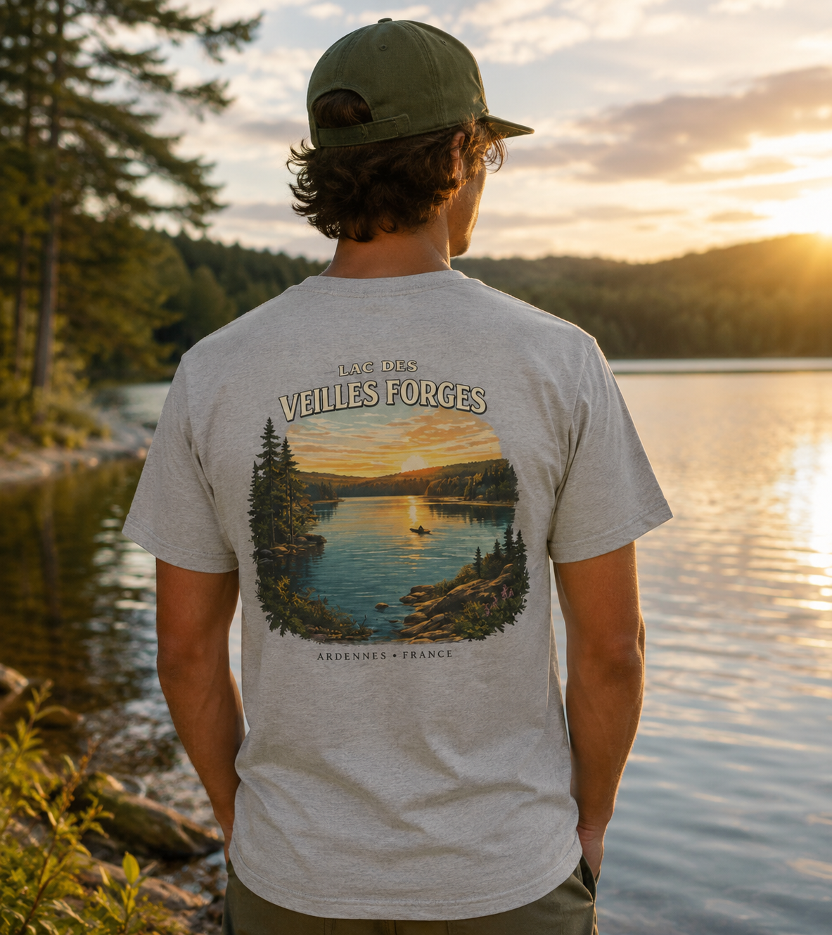 T-shirt Lac des Vieilles Forges — Parade Sauvage