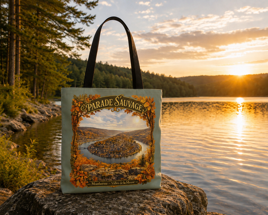 Tote Bag Monthermé Vallée de la Meuse — Parade Sauvage