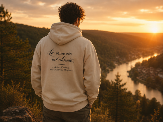 La Vraie Vie Est Absente — Hoodie Parade Sauvage
